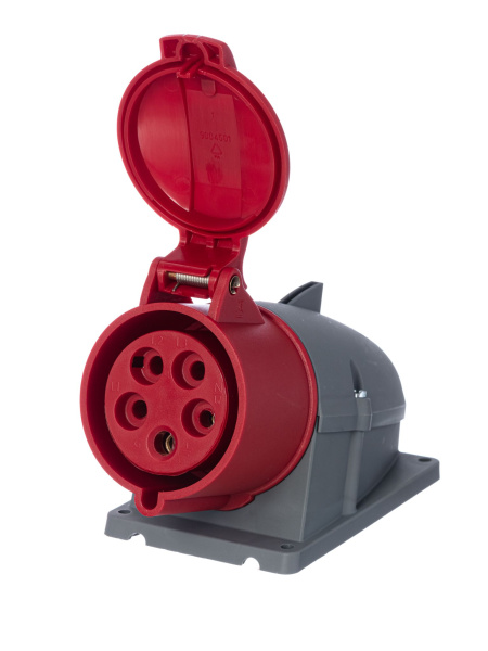 Купить ABB Розетка для монтажа на поверхность 32 А, 3P+N+E, 380V, IP44 2CMA193139R1000