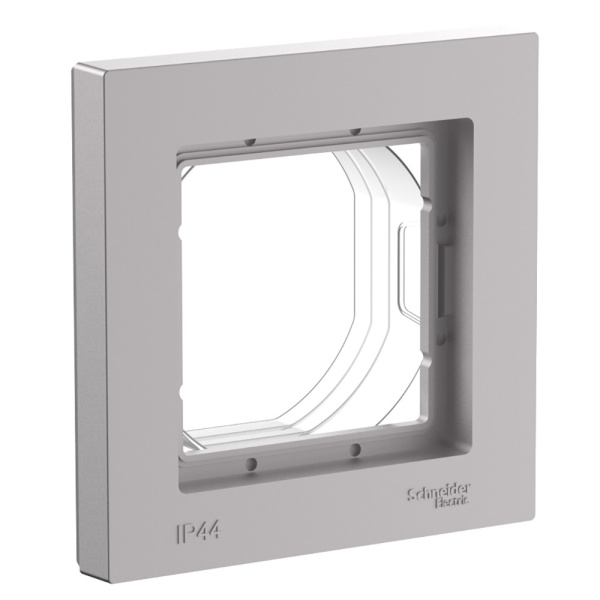 Systeme Electric AtlasDesign Aqua Алюминий Рамка 1-ая