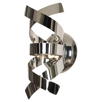 Lussole S.R.L Металл Хром / черный хром Без плафона Светильник настенный G9 40W LSA-5901-01