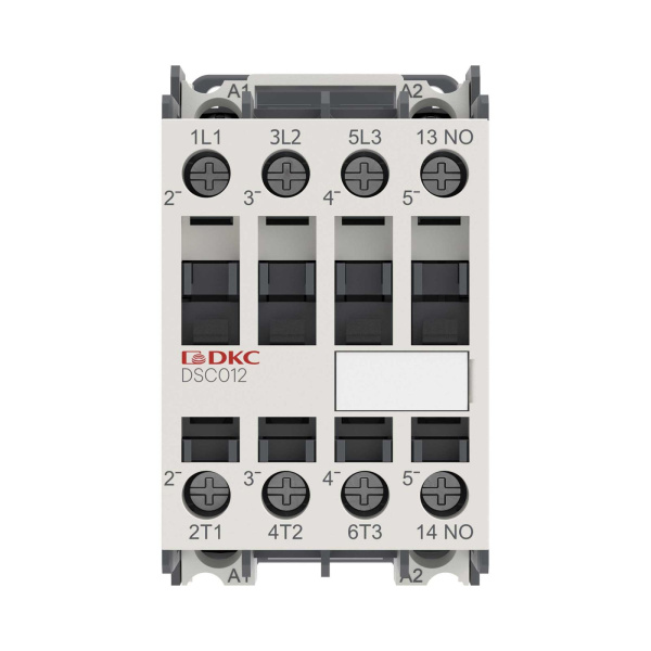 Купить DKC Магнитный контактор YON DSC012 12A 5,5кВт AC3 3P кат.110В DC 1НО