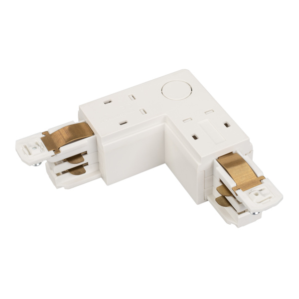 Arlight Коннектор угловой LGD-4TR-CON-L-INT-WH (D) (IP20 Пластик, 3 года) 029300