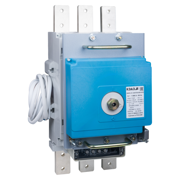 КЭАЗ Выключатель автоматический ВА53-41-341130-1000А-690AC-ПЭ400AC-УХЛ3