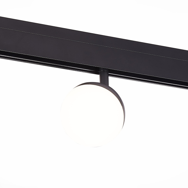 ST Luce ST358.446.07 Магнитный трековый светильник Черный LED 1*7W 4000K 520Lm Ra>80 120° IP20 L120xW90xH192 48V