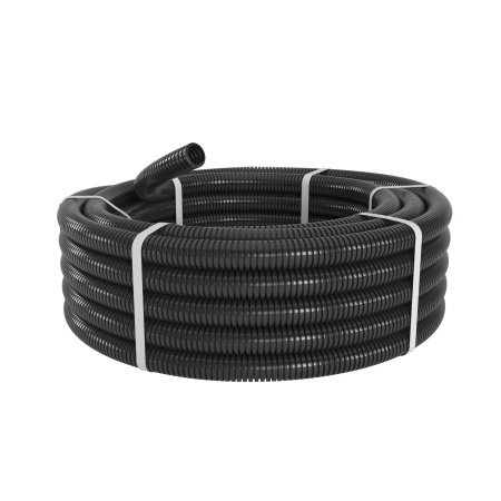 DKC Труба ПА 6 гофр. DN36мм, ПВ-2, Dвн 36,3 мм, Dнар 42,5 мм, цвет чёрный Купить DKC Труба ПА 6 гофр. DN36мм, ПВ-2, Dвн 36,3 мм, Dнар 42,5 мм, цвет чёрный