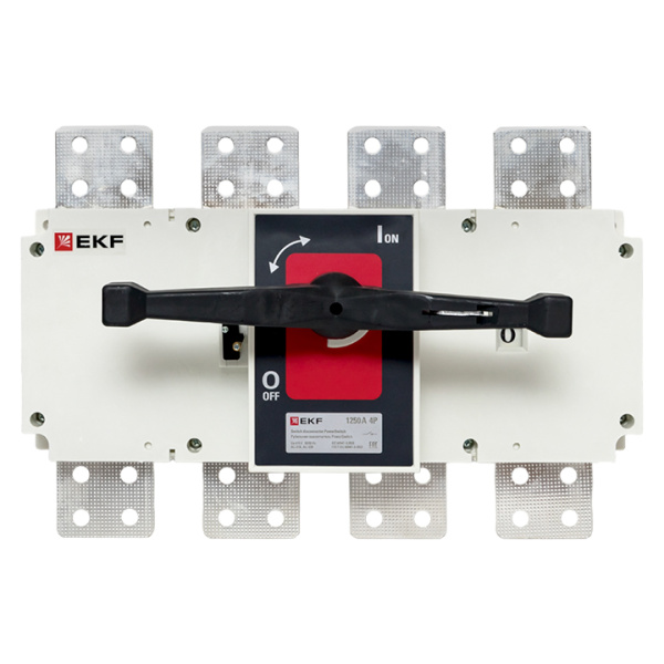 Купить EKF Рубильник-выключатель 1250A 4P c рукояткой управления для прямой установки PowerSwitch