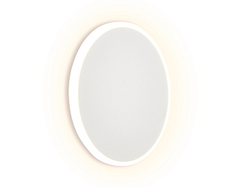 Ambrella Настенный светодиодный светильник FW103 WH/S белый/песок LED 3000K 8W D140*40