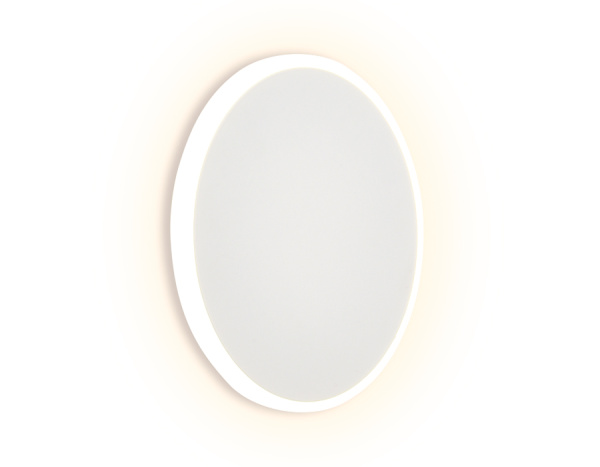 Ambrella Настенный светодиодный светильник FW103 WH/S белый/песок LED 3000K 8W D140*40