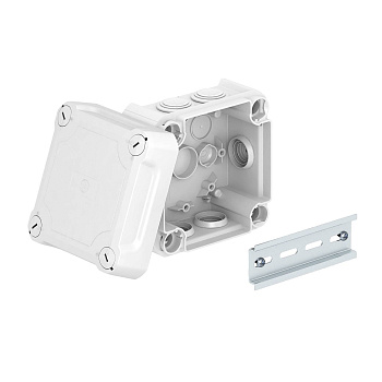 OBO Bettermann Распределительная коробка T60, 114x114x76 мм, высокая крышка 2007710