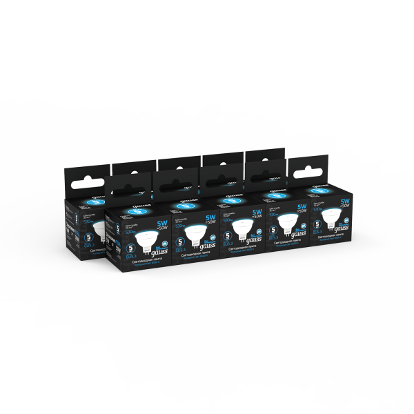 Купить Gauss Лампа MR16 5W 530lm 6500K GU5.3 LED 101505305