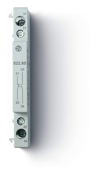 Finder Модуль доп.контактов для 22.44, 22.64; 1NO+1NC 6А 02265