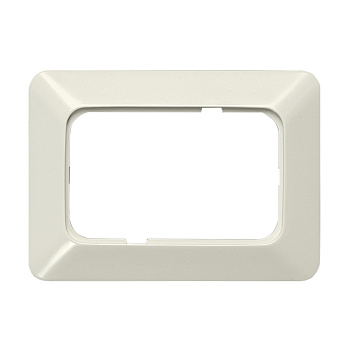 ABB Jussi Бел Рамка 1-постовая для 2 Schuko 2TKA000012G1