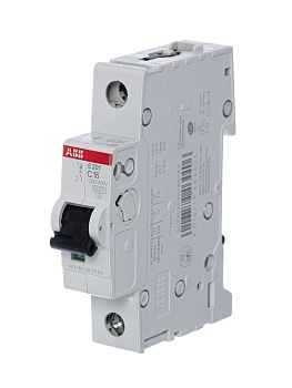 ABB Выключатель автоматический 1-полюсной S201 C16 2CDS251001R0164
