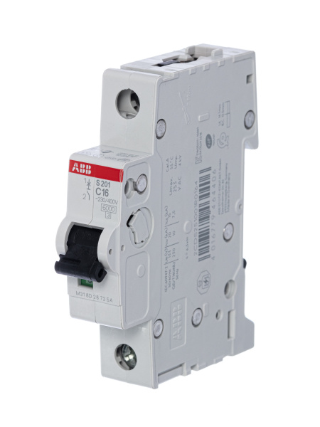 ABB Выключатель автоматический 1-полюсной S201 C16 2CDS251001R0164