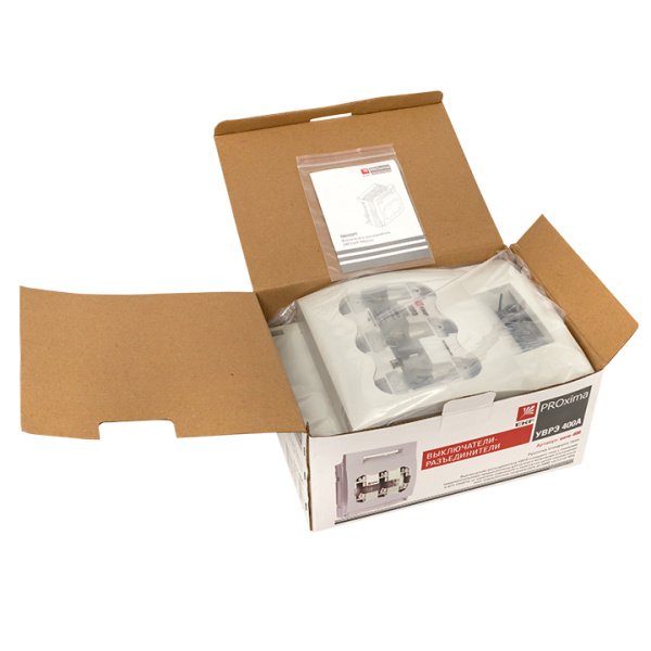 Купить EKF PROxima Выключатель-разъединитель УВРЭ 400А откидного типа под предохранители ППН (габ.2)