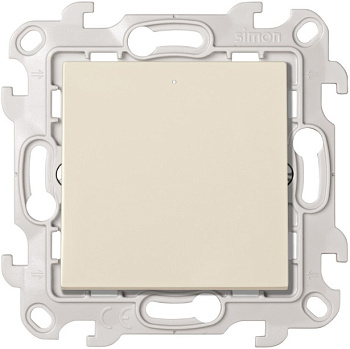 Simon 24 Слоновая кость Кнопочный выключатель с подсветкой 10A 250В~ 2420160-031