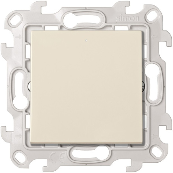 Simon 24 Слоновая кость Кнопочный выключатель с подсветкой 10A 250В~ 2420160-031