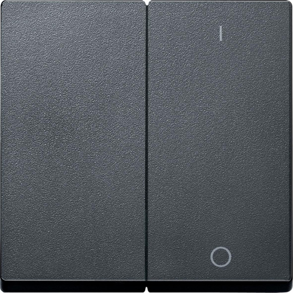 Купить SE Merten SM Антрацит Две клавиши с пиктограммой «вкл» и «откл» MTN312014