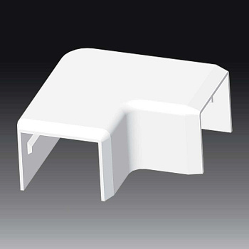 Kopos Поворот на 90 гр. LHD 25X20 8913 (HB) (Цвет Белый) 8913_HB