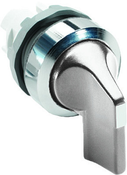 ABB Переключатель M2SS5-20U (длинная ручка) серый 2-х позиционный бе з подсветки (только корпус) 90# с фиксацией 1SFA611204R2007