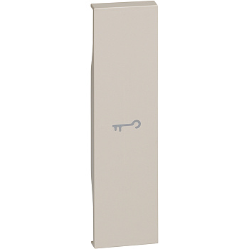 BT Living now Песочный Лицевая панель с символом ключ для выключ и переключ 1 мод KM01F