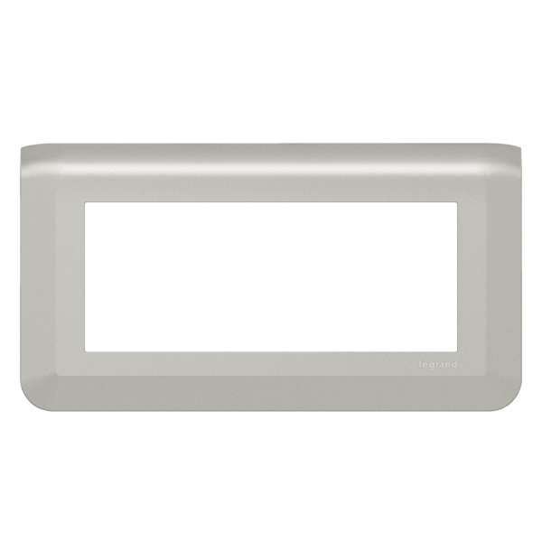 Legrand Mosaiс Рамка - Программа Mosaic - 5 модулей - алюминий 079315L