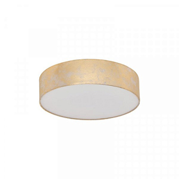 Eglo 97641 Потолочный светильник VISERBELLA, 1х60W (E27), 380, H110, cталь, шампань / текстиль, золотой