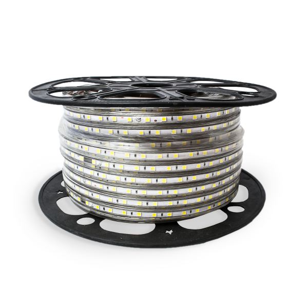 Купить Gauss Лента LED 2835/120-SMD 7W 220V 600lm/m 3000K IP67 (20м) 311000122