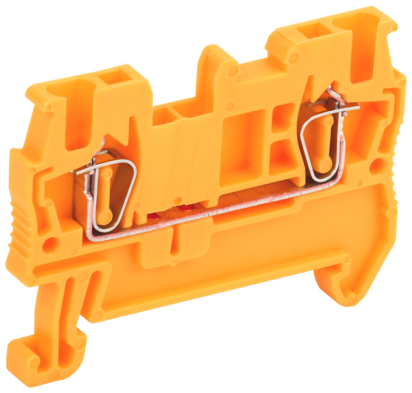IEK Клемма пружинная КПИ 2в-1,5 17,5А оранжевый
