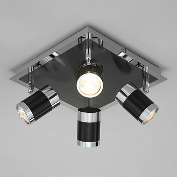 Eurosvet Потолочный светильник 20058/4 черный a058138