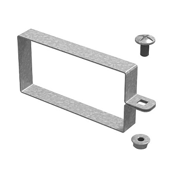 OSTEC Хомут крышки лестничного лотка ЛКР 300х200, толщ. 1,0 мм, Сендзимир цинк OSTEC Хомут крышки лестничного лотка ЛКР 300х200, толщ. 1,0 мм, Сендзимир цинк