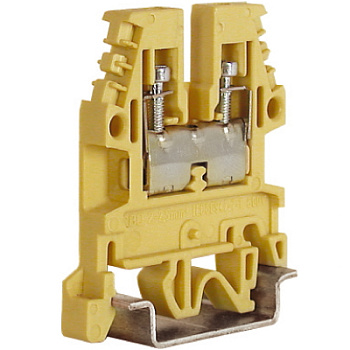 DKC CBD.2(Ex)i, проходной зажим синий 2,5  кв.мм