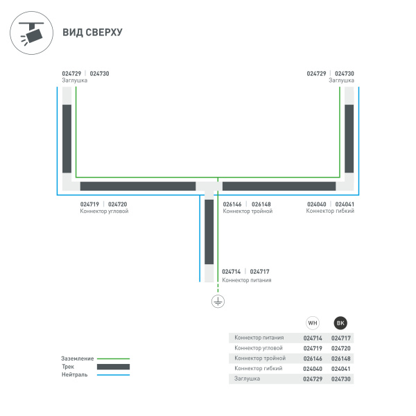 Купить Arlight Коннектор гибкий LGD-4TR-CON-FLEX-BK (C) (IP20 Пластик, 3 года) 024041