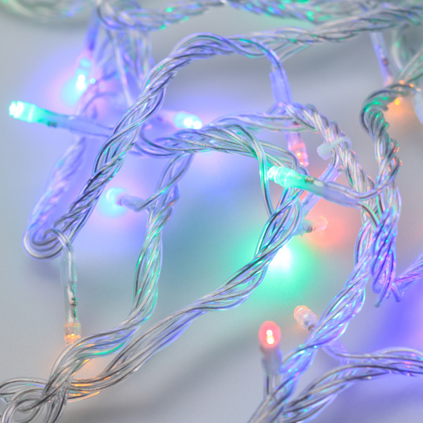 Купить Arlight Светодиодная гирлянда ARD-STRING-HOME-5000-CLEAR-50LED-LIVE RGB (230V, 3.5W) (Ardecoled, IP20) 025763