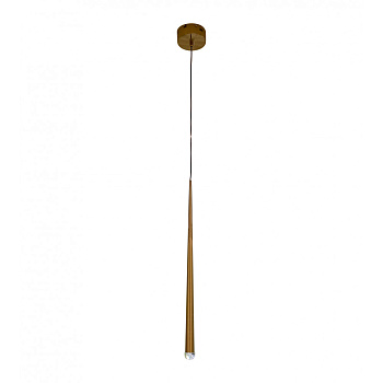 Kink Light 07865-1A,20 Подвес Виале бронза d10 h146 Led 3W (3000K)