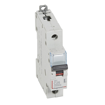 Legrand DX3 Автоматический выключатель 1P 25A (С) 10kA/16kA 409116