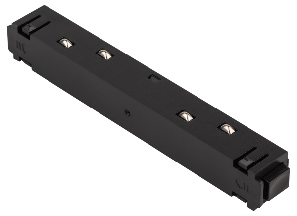ЭРА Коннектор питания TRM20-PC-B прямой для магнитной трековой системы NOVA 48V черный