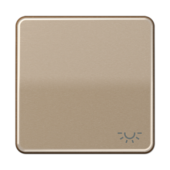 JUNG CD 500/CD plus Бронза Клавиша 1-ая с символом ОСВЕЩЕНИЕ CD590LGB