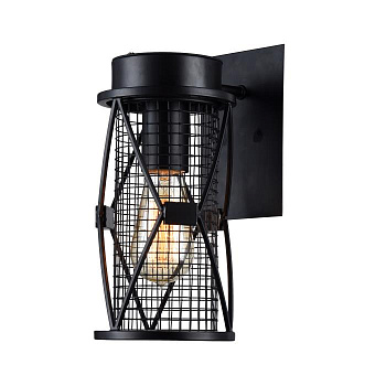 Favourite Mesh Черный Светильник настенный 1*E27*60W 1783-1W