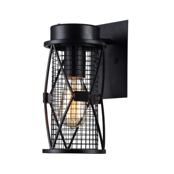Favourite Mesh Черный Светильник настенный 1*E27*60W 1783-1W