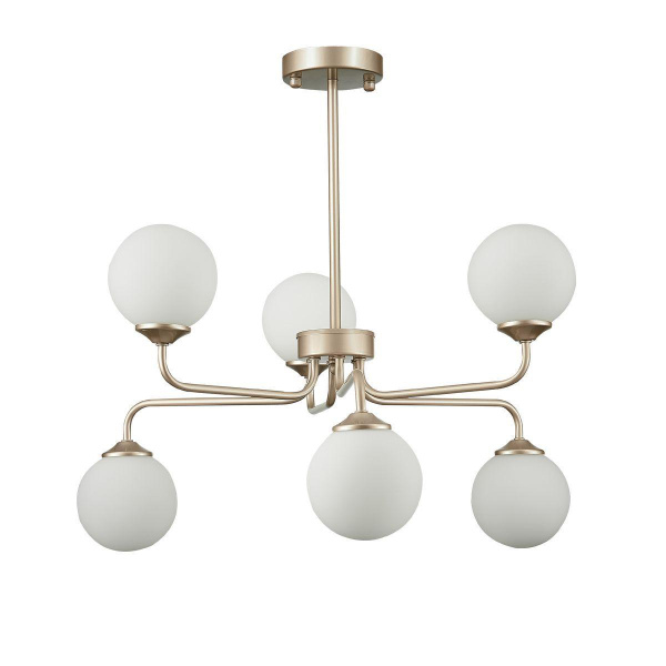 ST Luce SLE106203-06 Светильник подвесной Золото/Белый G9 LED 6*3W