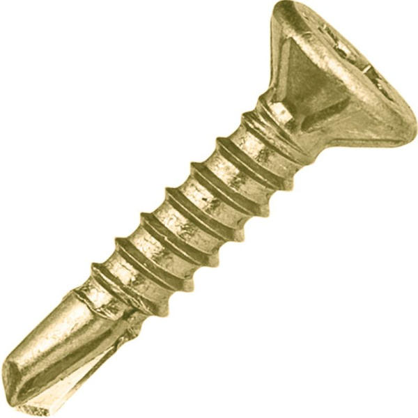 Купить Tech-Krep Саморезы оконные с буром 3,9х25 (500 шт) желтые - ведро мал 116808