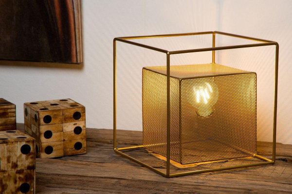 Купить Lucide MORRIS Матовое золото / латунь Настольная лампа 78591/01/02