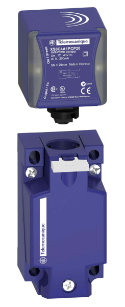 Купить SE Датчик индуктивный прямоуг. 40х40х117, SN=20мм, 24-240VDC/VAC, терминал для подключ. XS7C4A1MPG13