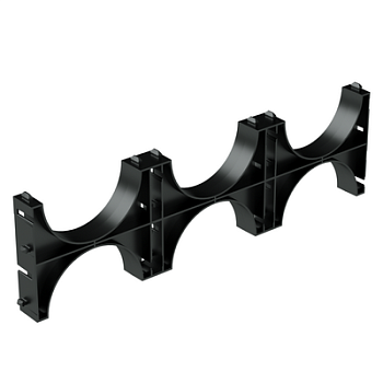 DKC Держатель расстояния (кластер) для двустенных труб, д.125мм, тройной