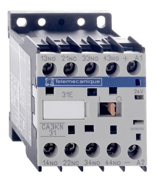 Купить SE Contactors K Контактор бесшумный 3P, 12A, НО, 24V 50/60 Гц, зажим под винт (CA3KN31ED)