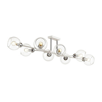 Lumion 4517/8C MODERNI LN21 165 белый, хром Люстра потолочная E14 8*40W 220V ALANA