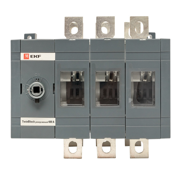Купить EKF PROxima Рубильник 400A 3P реверсивный без рукоятки управления TwinBlock