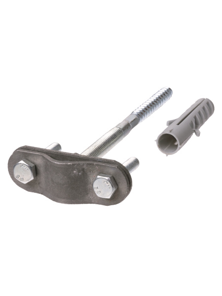 TDM Крепление молниеприемника к стене с дюбелем длина 250 мм, Ø16-20 мм, гор.цинк. SQ2401-3146