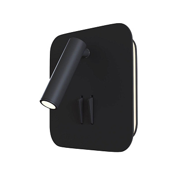 Maytoni Technical Ios 176 Черный Бра LED 9W 540Лм C175-WL-01-6W-B