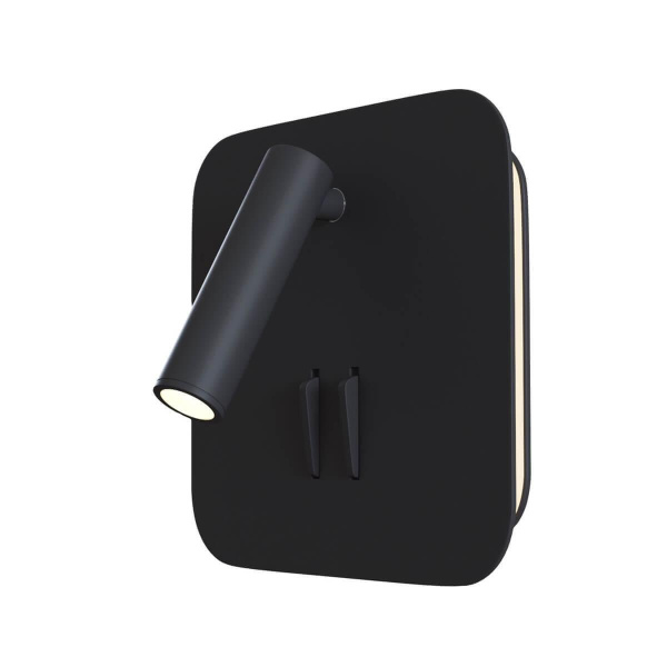 Maytoni Technical Ios 176 Черный Бра LED 9W 540Лм C175-WL-01-6W-B